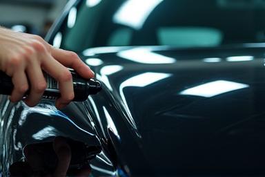 Application protection céramique sur voiture à Lyon